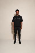Black FACĀDE TEE