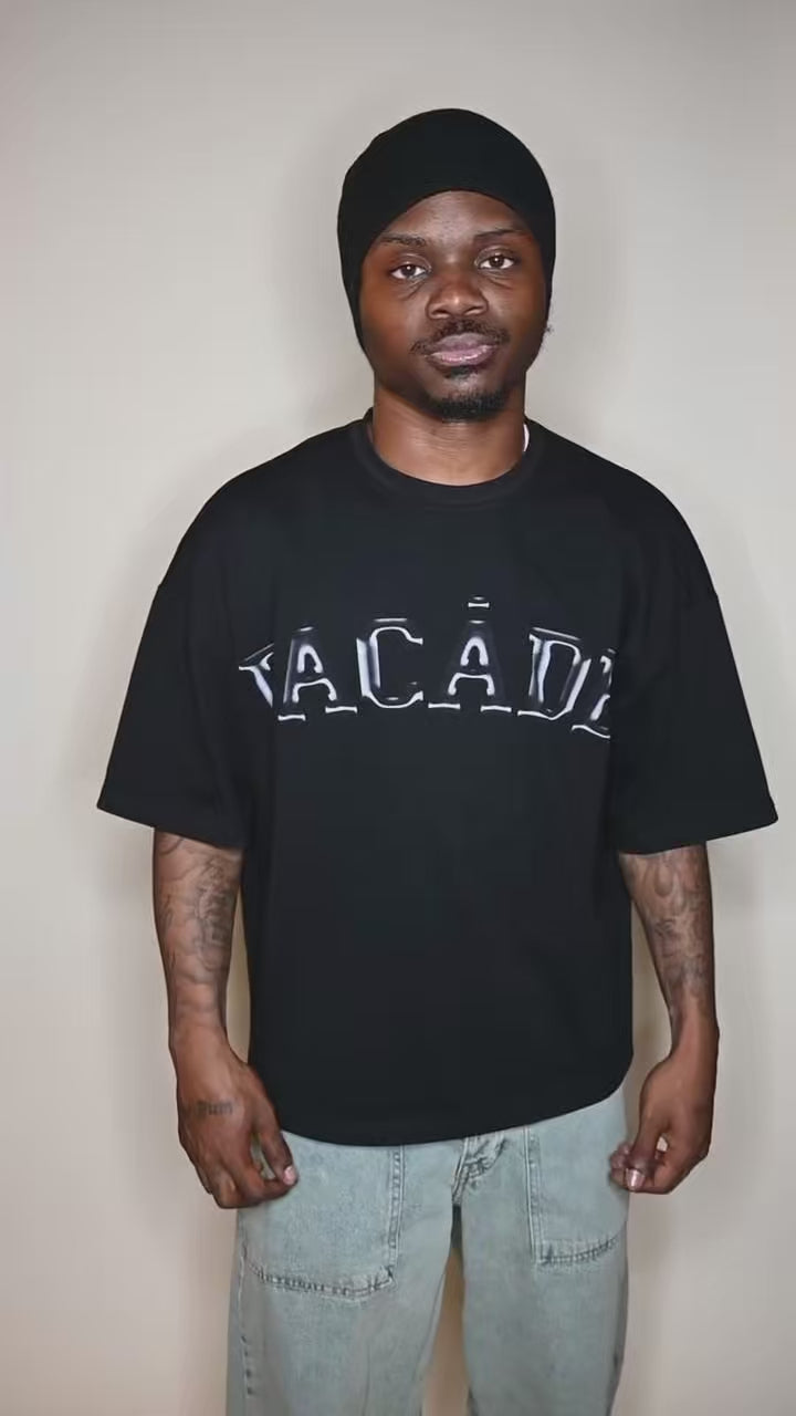 Tan FACĀDE TEE